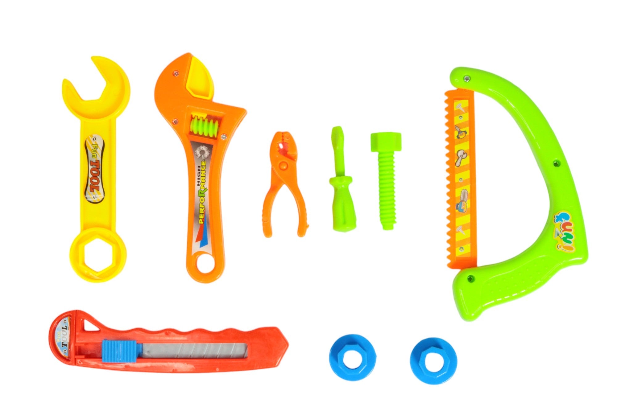 Set de herramientas 9 piezas con prensa o sierra TOOL