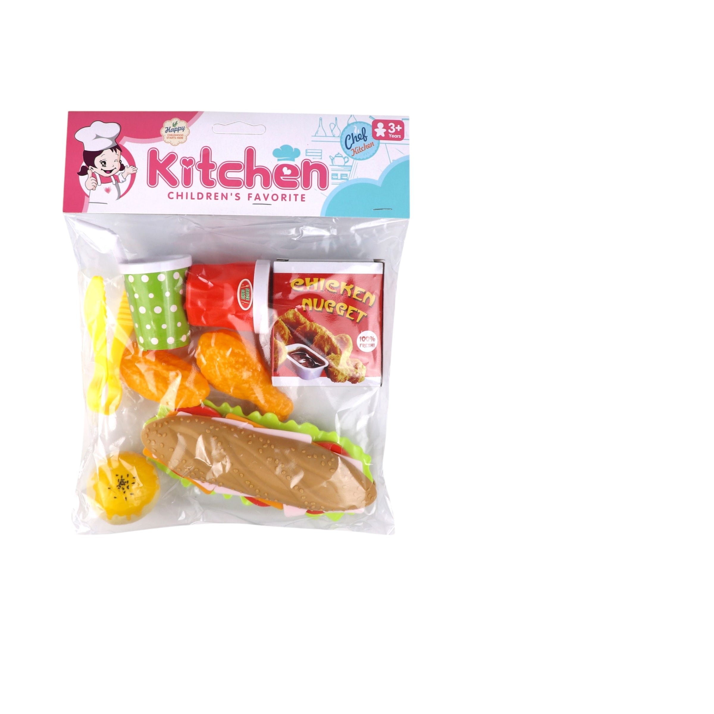Set de Comida Rápida Infantil 268-7A