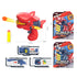 Set Una Pistola Rojo Lanza Tapon Dinosaurio Niños 3+