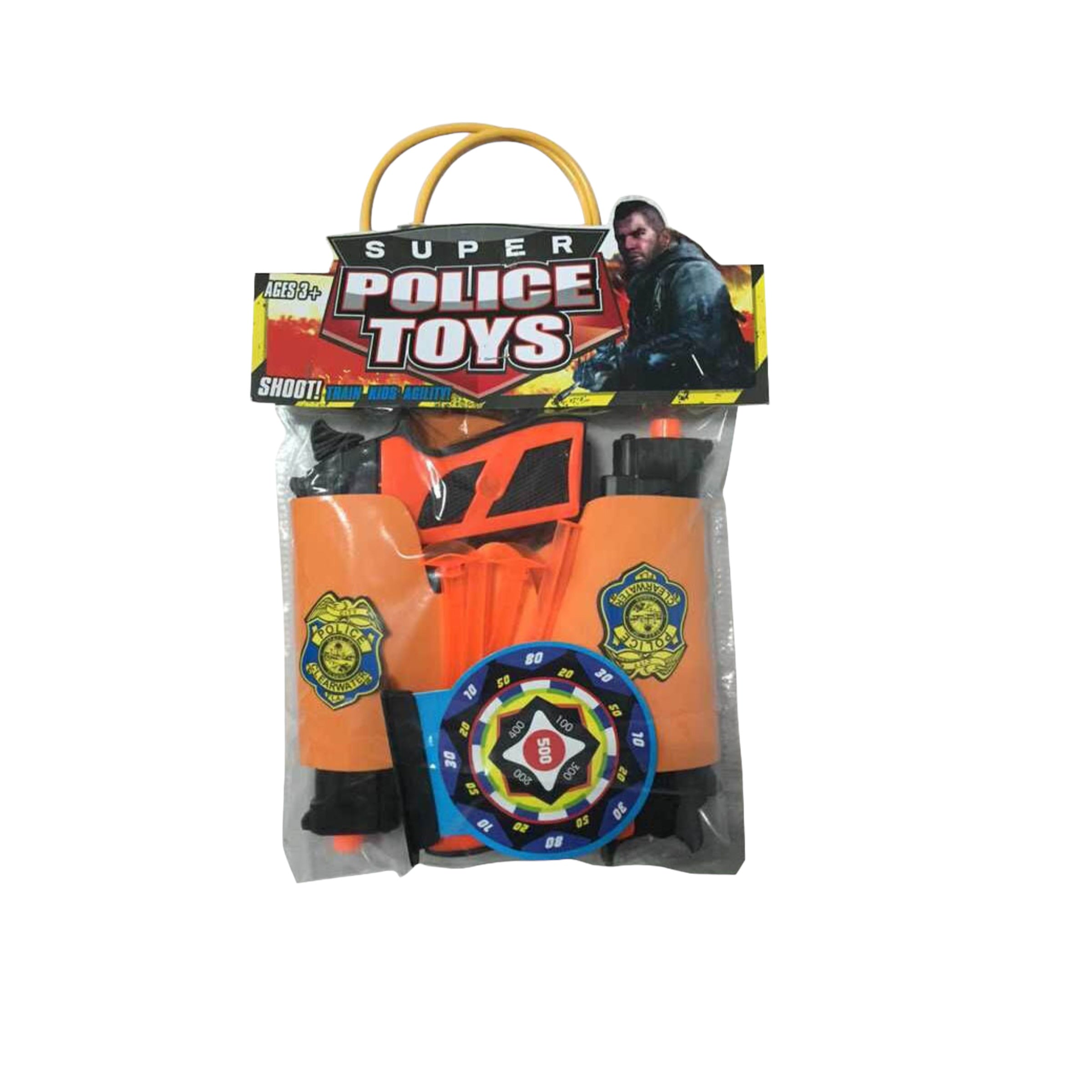 Set de Juego Policía con Chaleco y Pistola