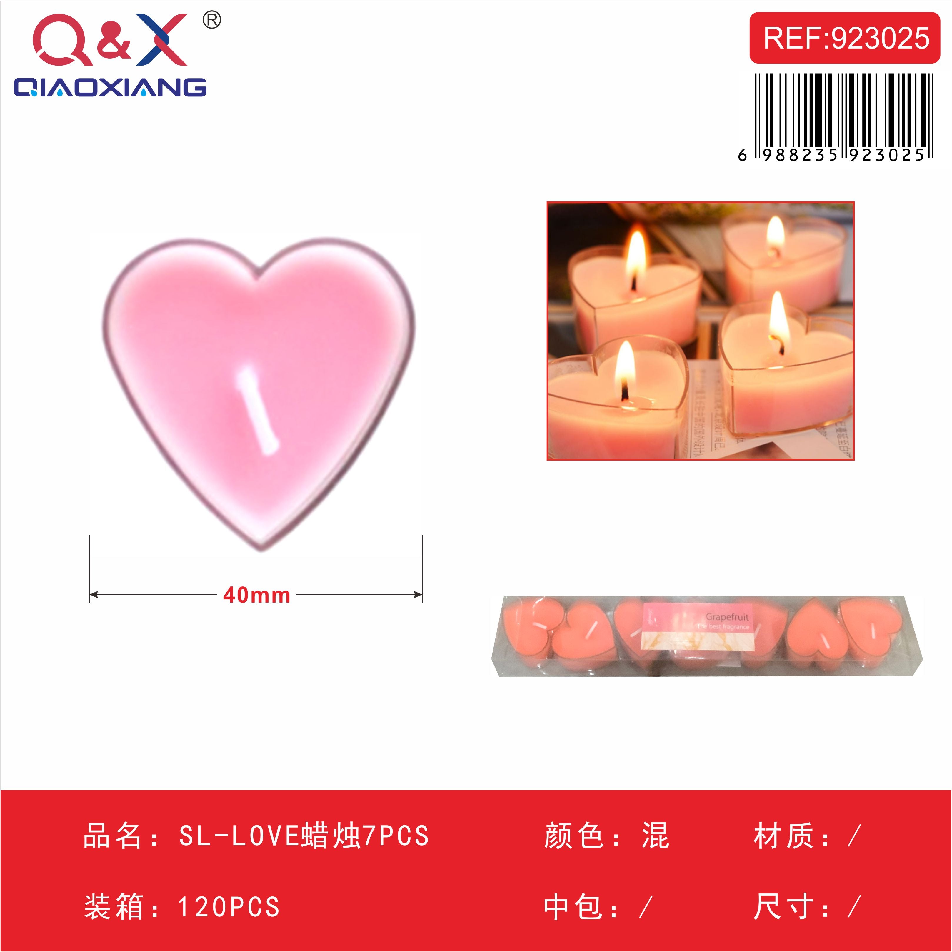 Set de velas decorativas amor x7 – SL-LOVE