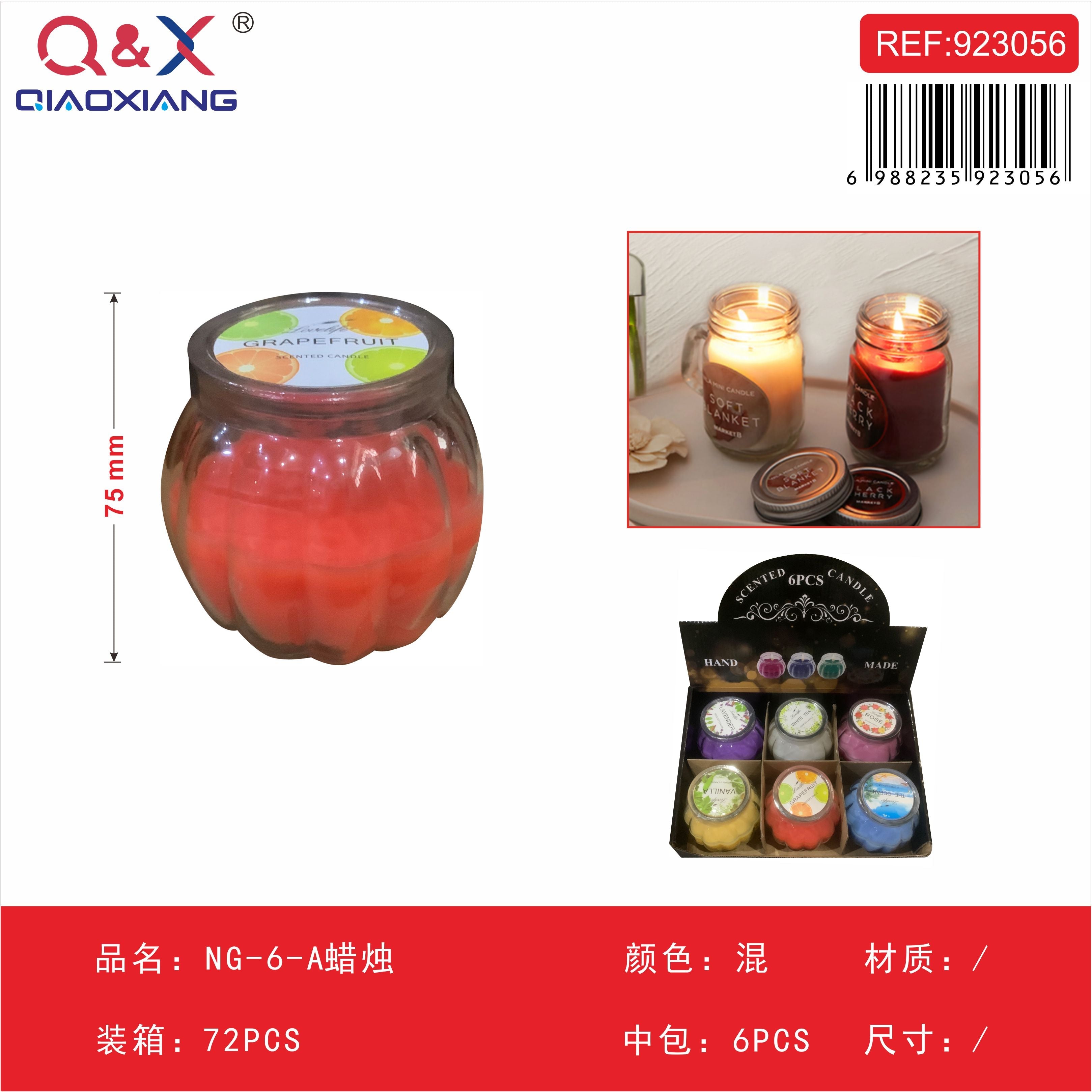 Vela decorativa modelo NG – NG-6-A