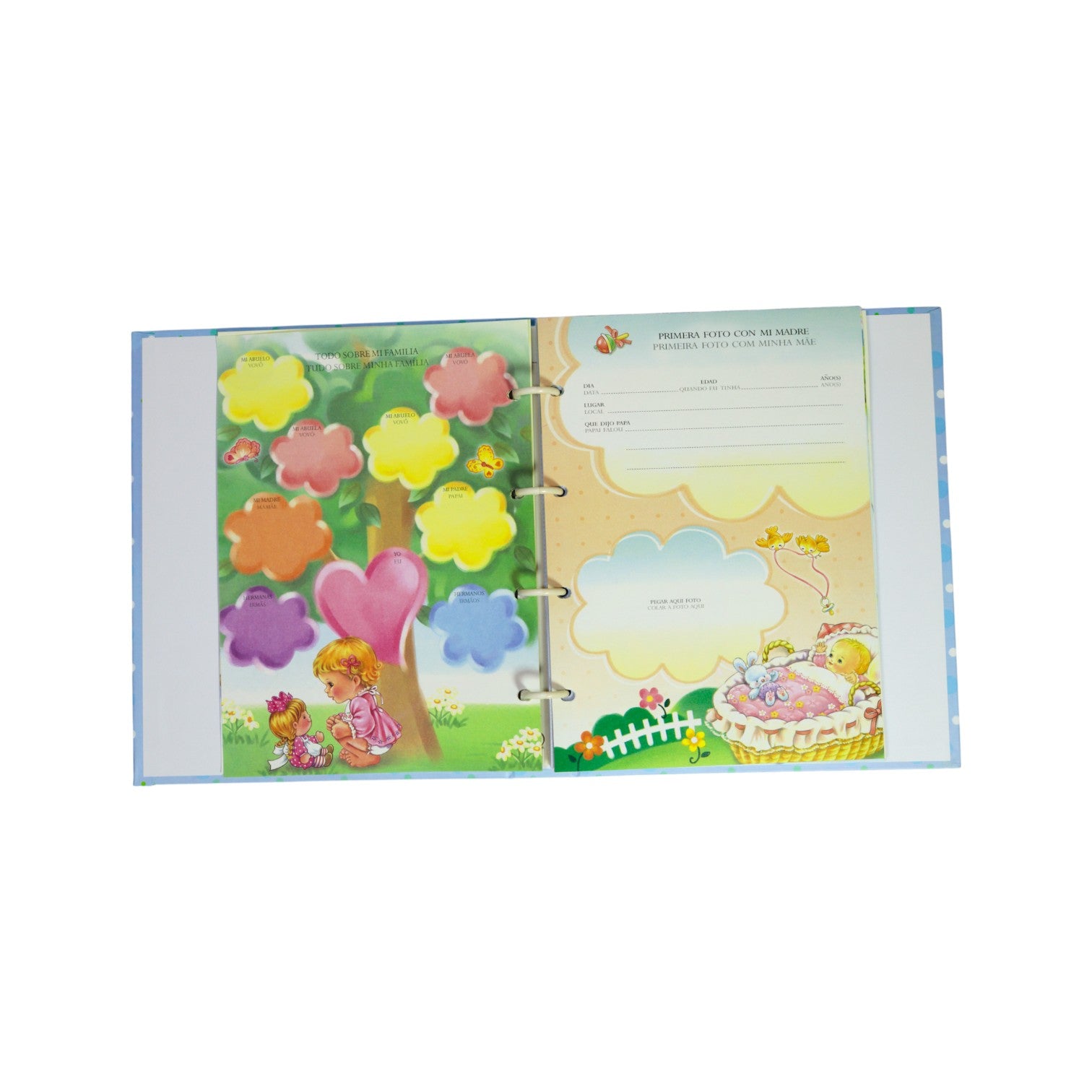 Álbum De Fotos para recién nacidos 80 Fotos (10x15Cm)