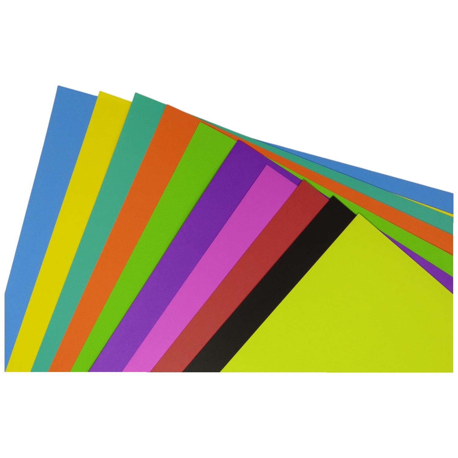 Cartulinas de colores 50 x 70cm