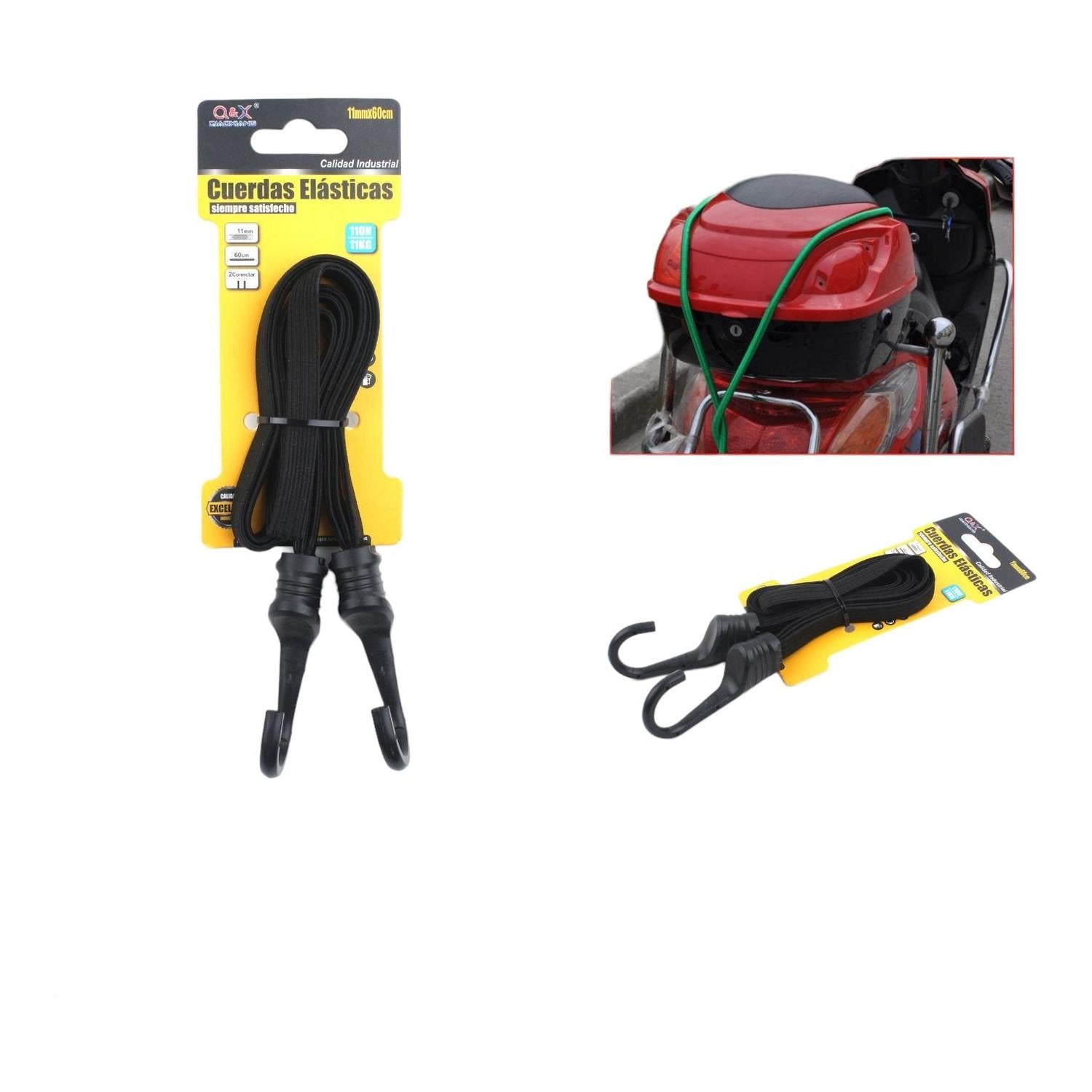 Cuerda De Equipaje Con Gancho De Inyección