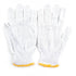 Guantes de algodón blanco 50 g con puntos negros antideslizantes