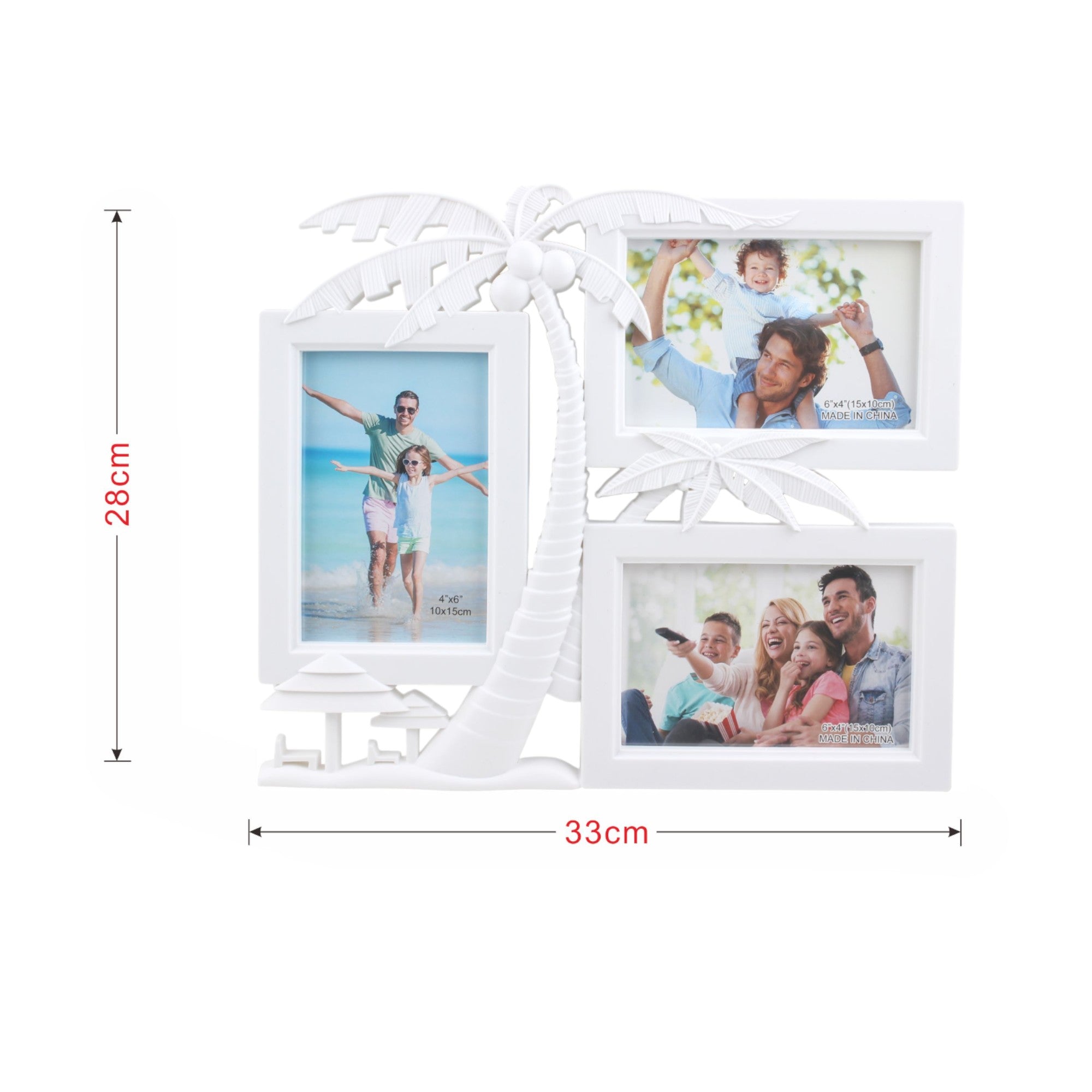 Set de Marcos para 3 Fotos de 28x33cm 