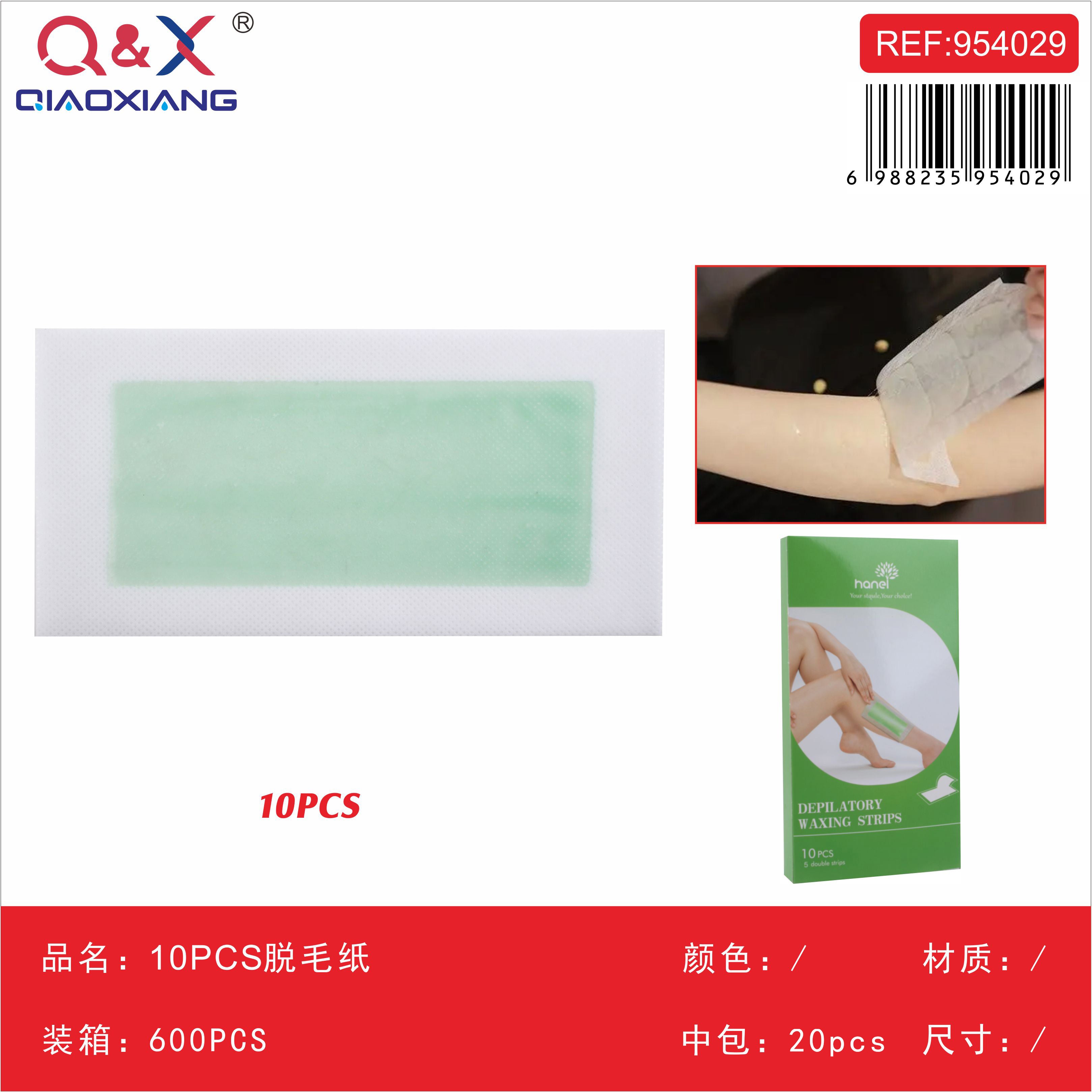 10pcs Papel depilación