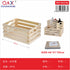 Canasta de Madera Modelo B-2 Decorativa