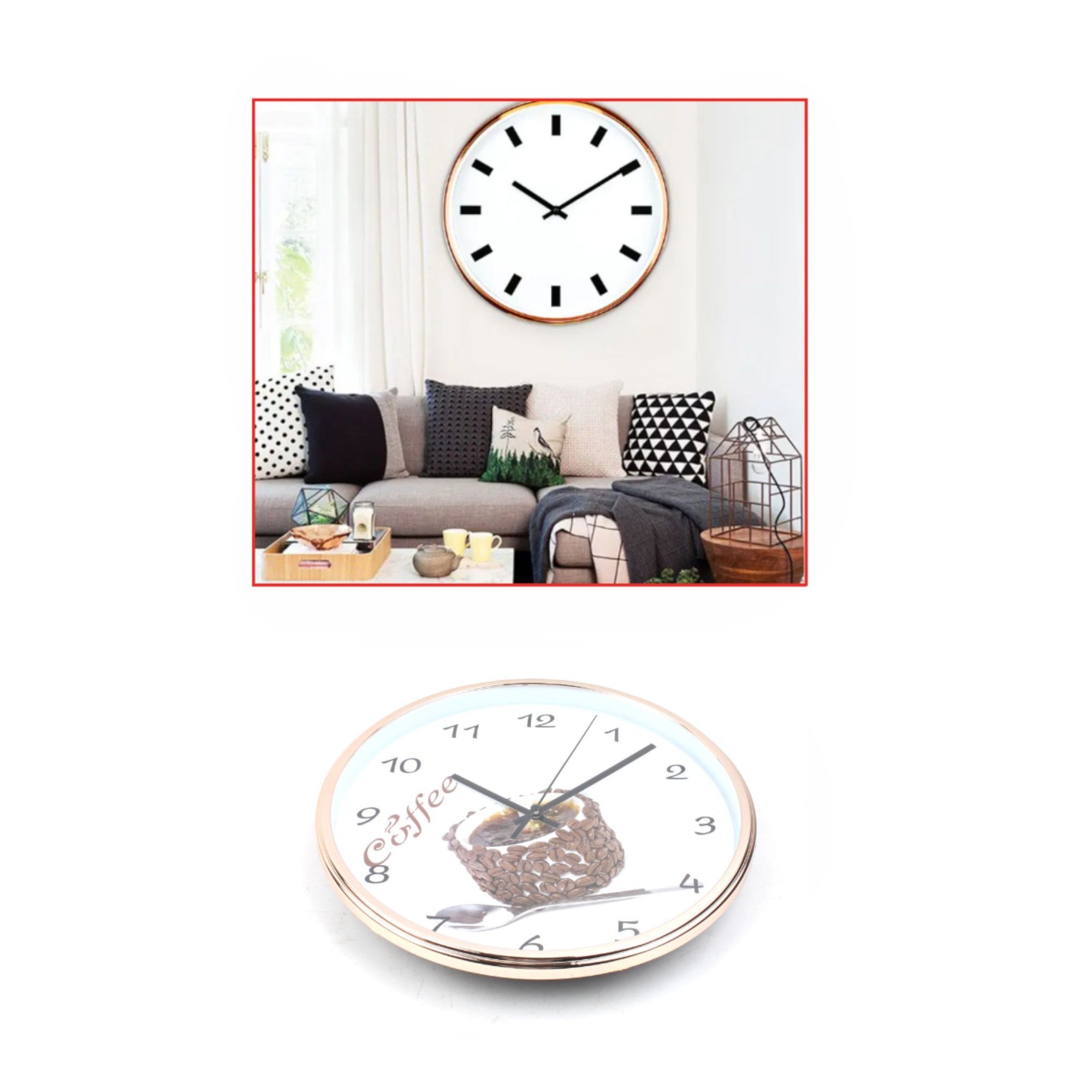 Reloj de Pared 30 cm Modelo