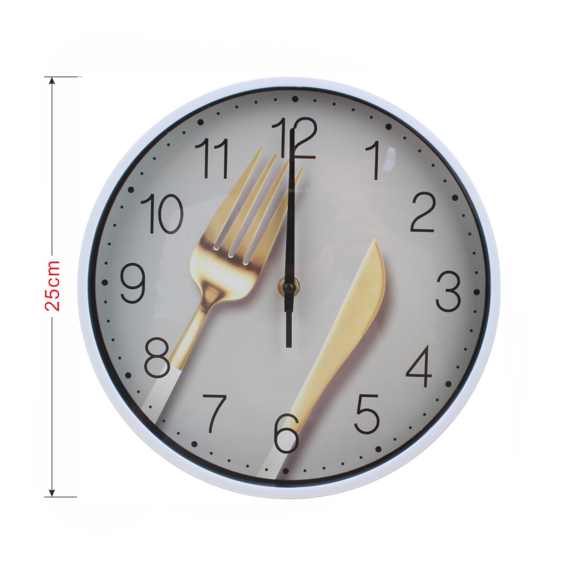 Reloj de Pared Decorativo 25 cm