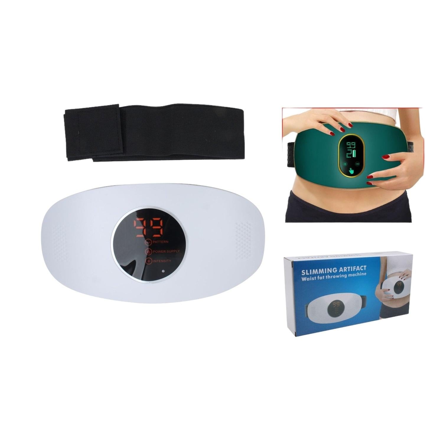 Cintur¨®n Vibratorio Usb