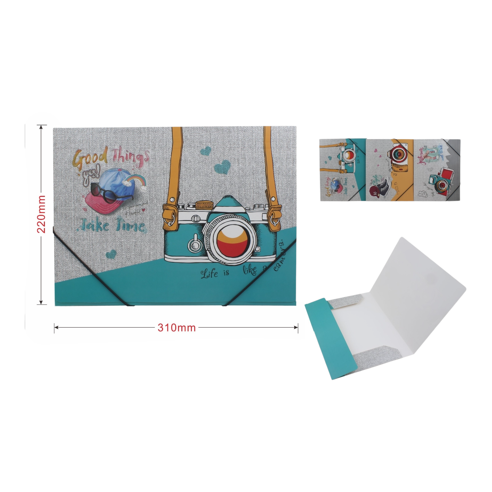 Carpeta argollada 48 anillos 20 hojas