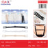 Pack x 12 Broche seguridad sostén negro/blanco/beige