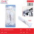 Pack x 12 Cordones redondos 90cm bolsa mediana negro 6 blanco 6