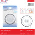 Pack x 12 Alfiler perla negro 1pcs
