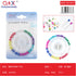 Pack x 12 Alfiler forma pera colores 1pcs