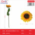 Flor artificial girasol mini 60 x 14 cm