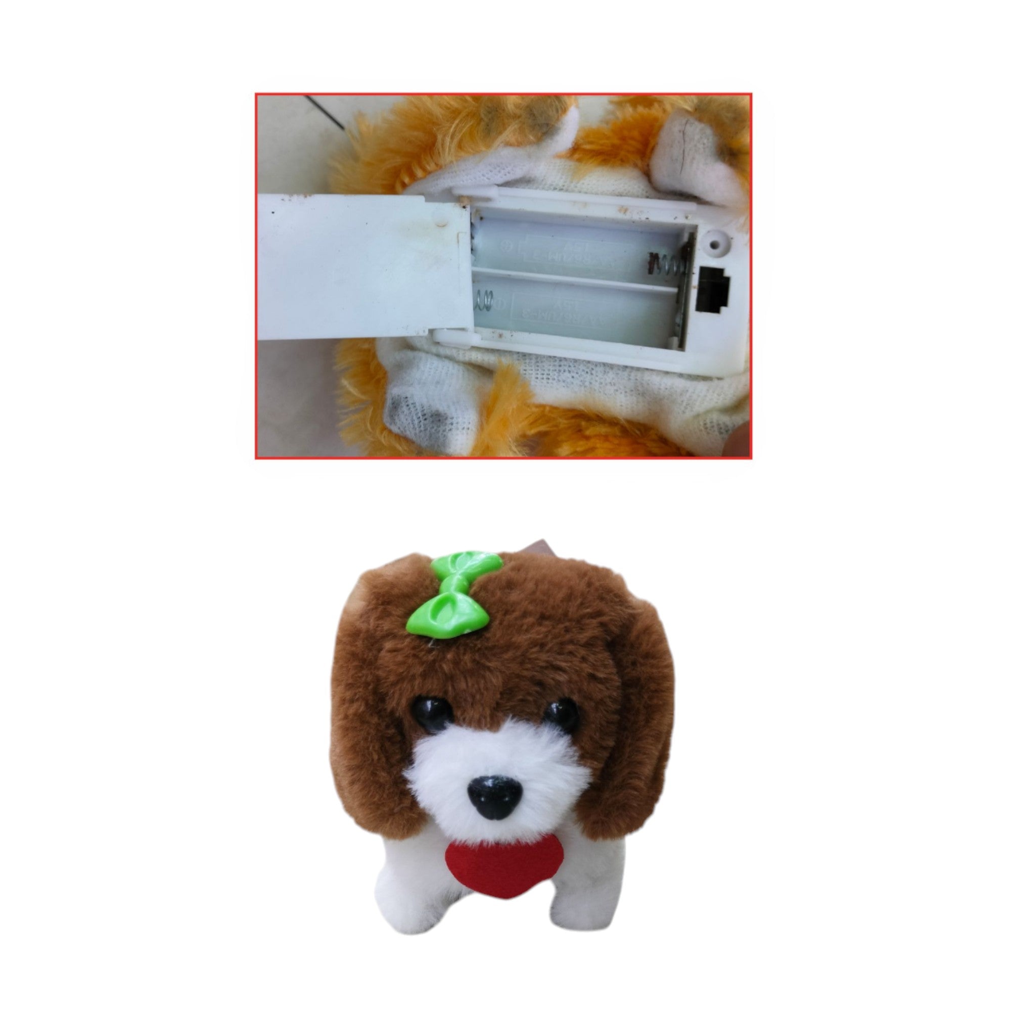 Perrito de Peluche Interactivo - 16 cm