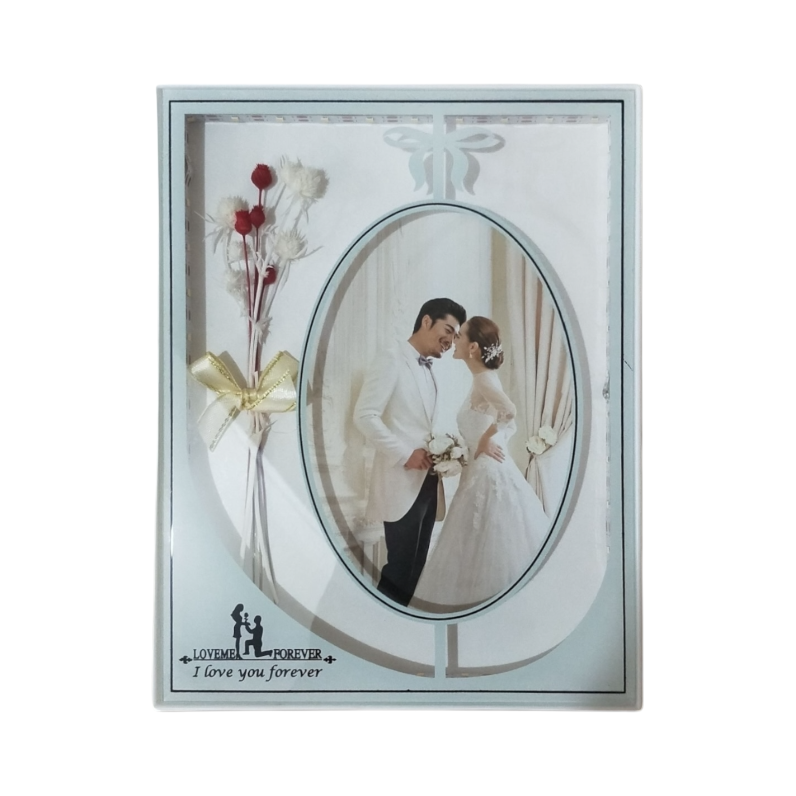 Marco de fotos vertical 18×23 cm con luz monocromática conexión USB