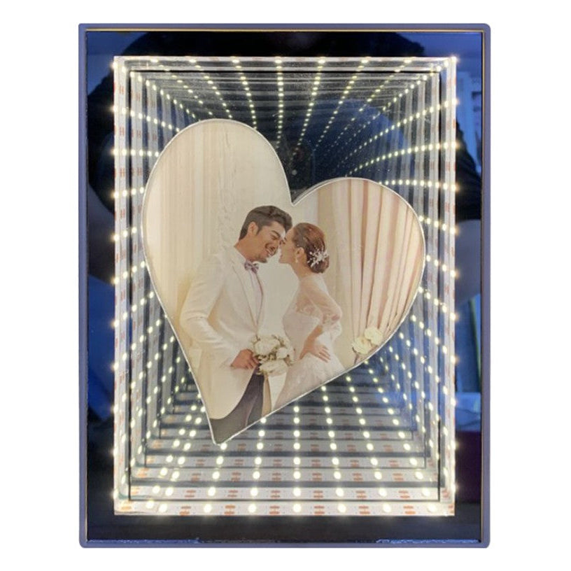 Marco Led Modo Espejo 18x23cm (Luz USB)