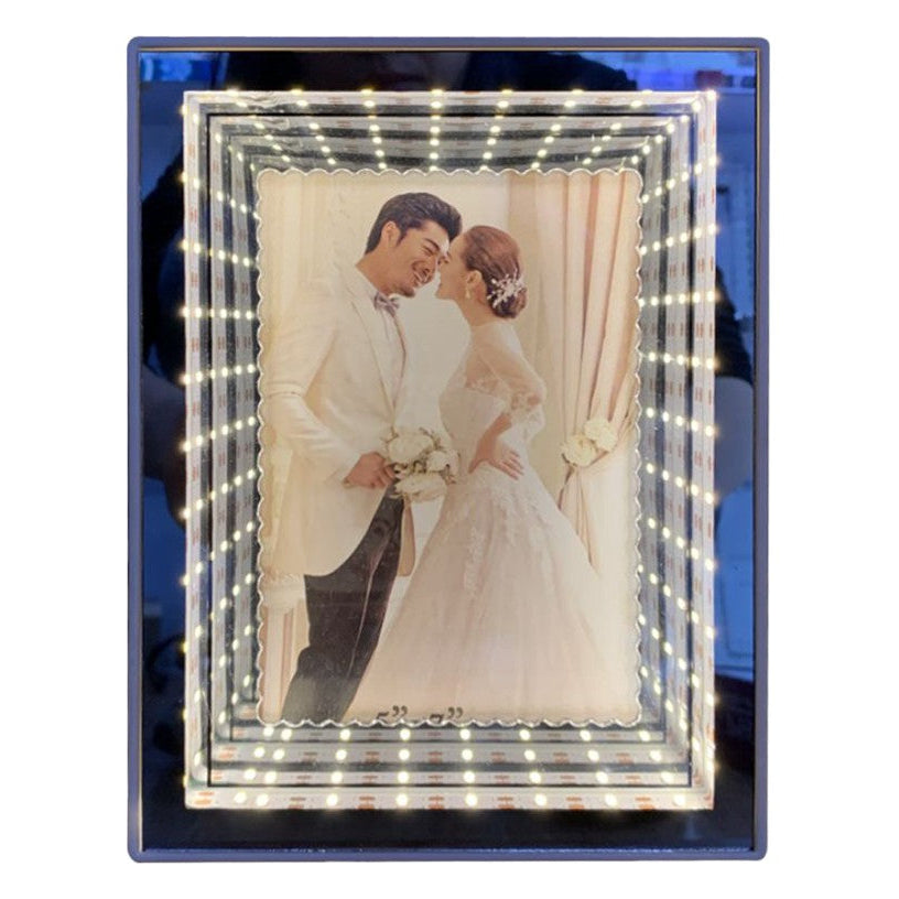 Marco Led Modo Espejo 18x23cm (Luz USB)