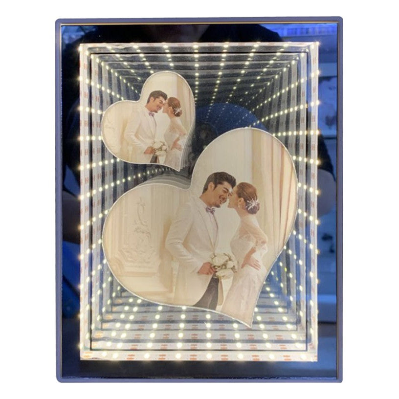 Marco Led Modo Espejo 18x23cm (Luz USB)