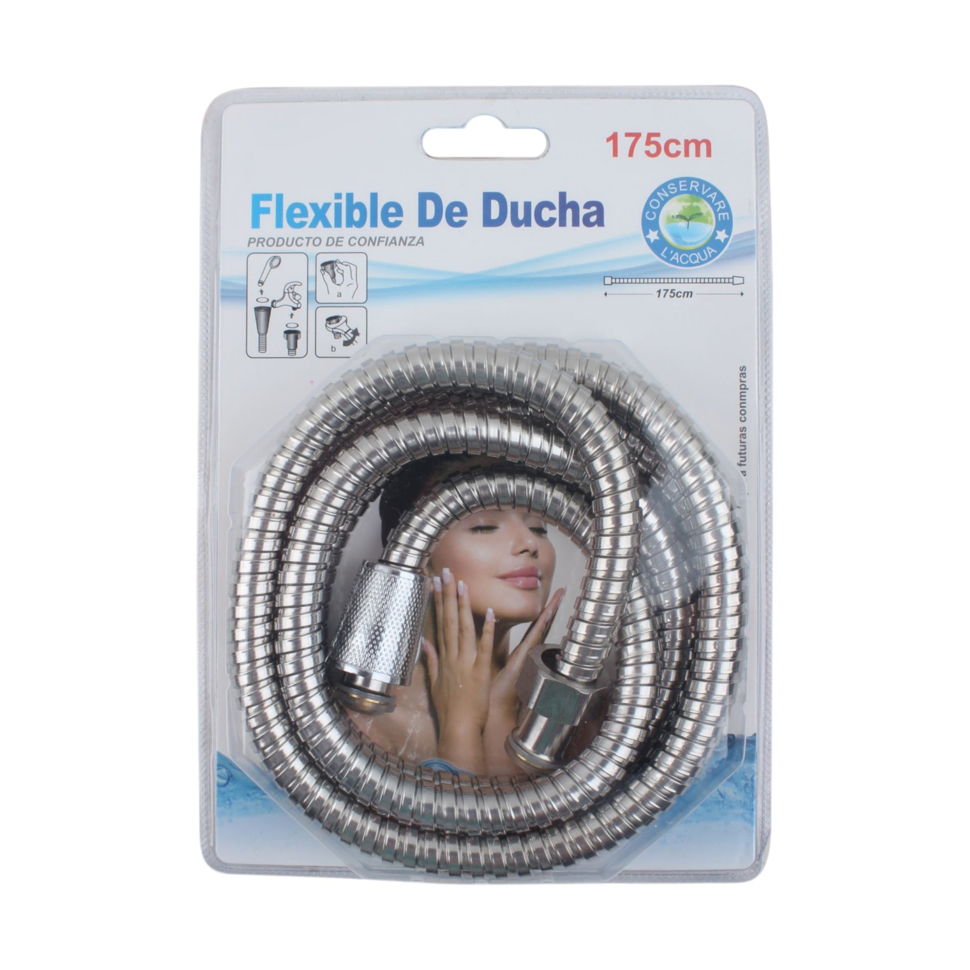 Tubo de ducha 1,75m - Q&X