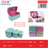 Set 3 Cosmetiqueros Diseño Fantasía Líneas 8014-3