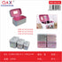 Set 3 Cosmetiqueros Diseño Cubo Multicolor 8014-3