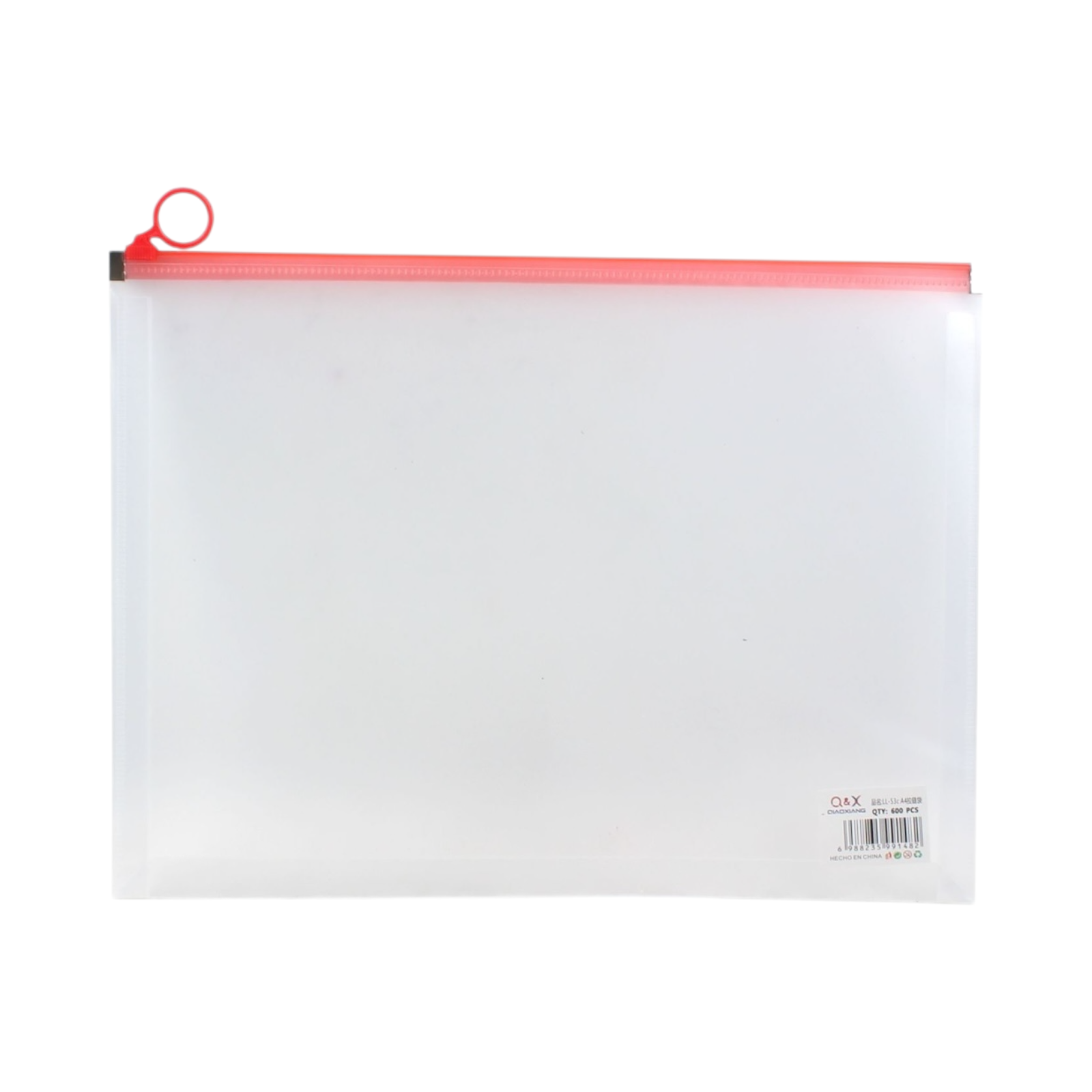 Bolsa con cierre A6 tonos Morandi