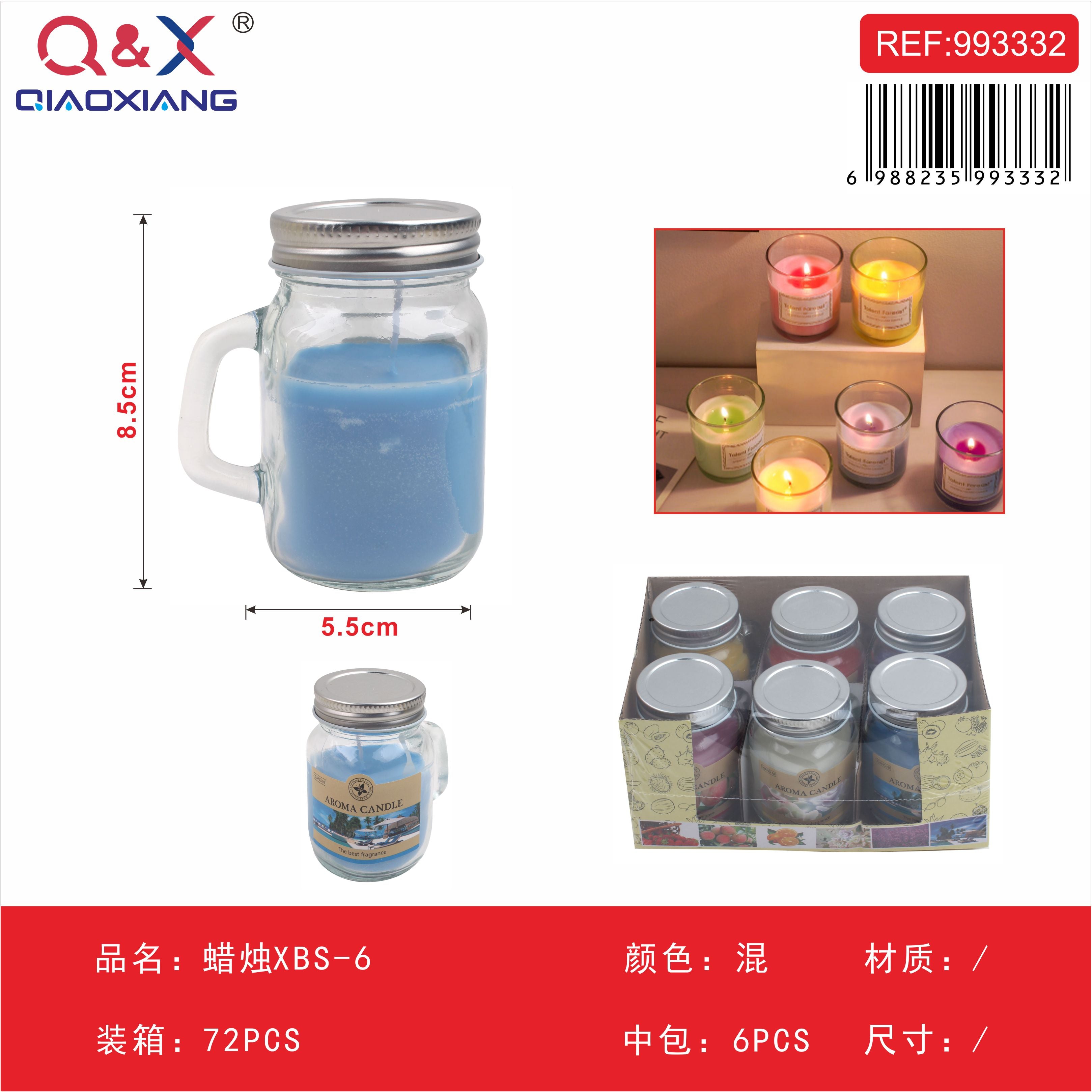 Vela decorativa modelo XBS – XBS-6