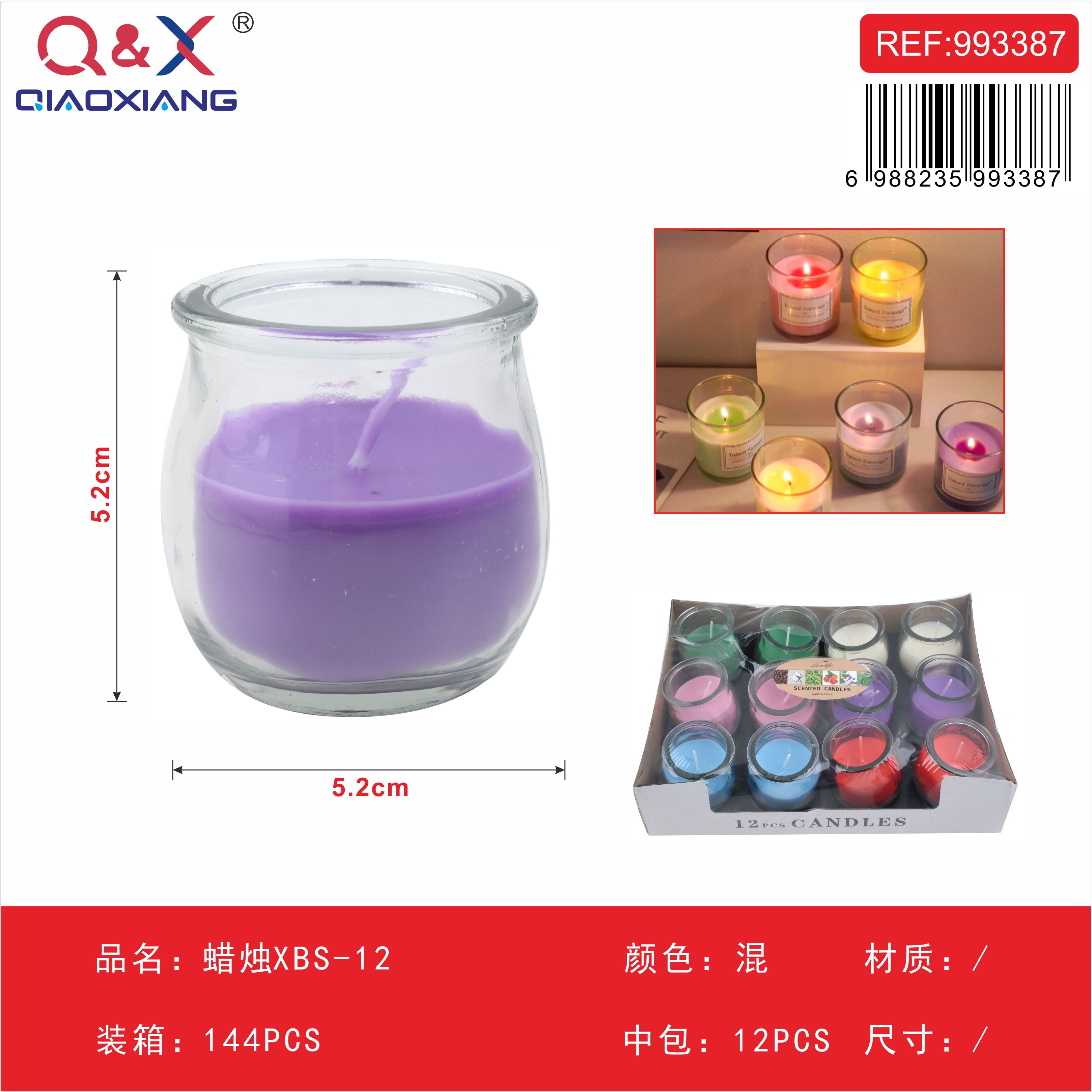 Vela decorativa modelo XBS – XBS-12