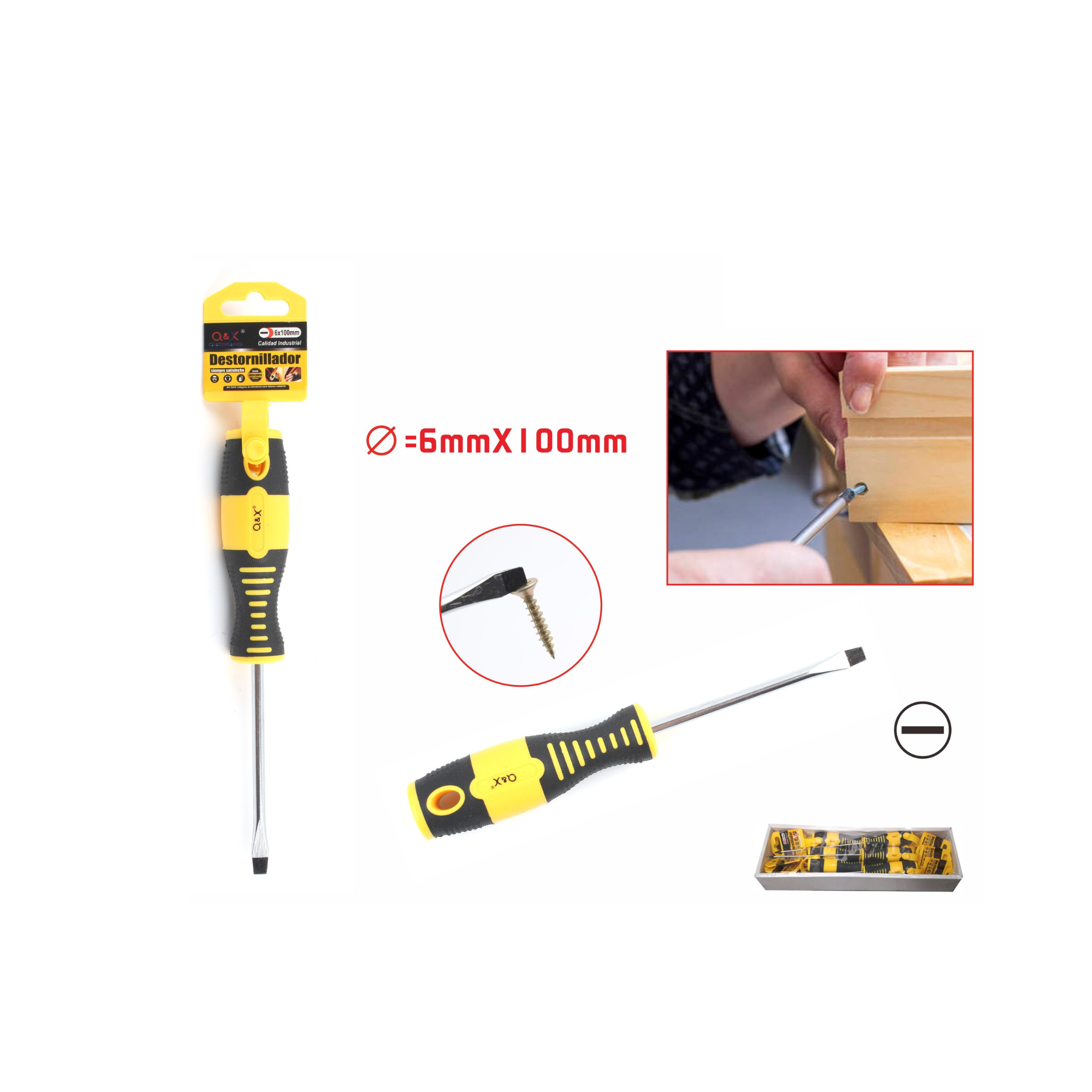 Destornillador Con Mango De Seta