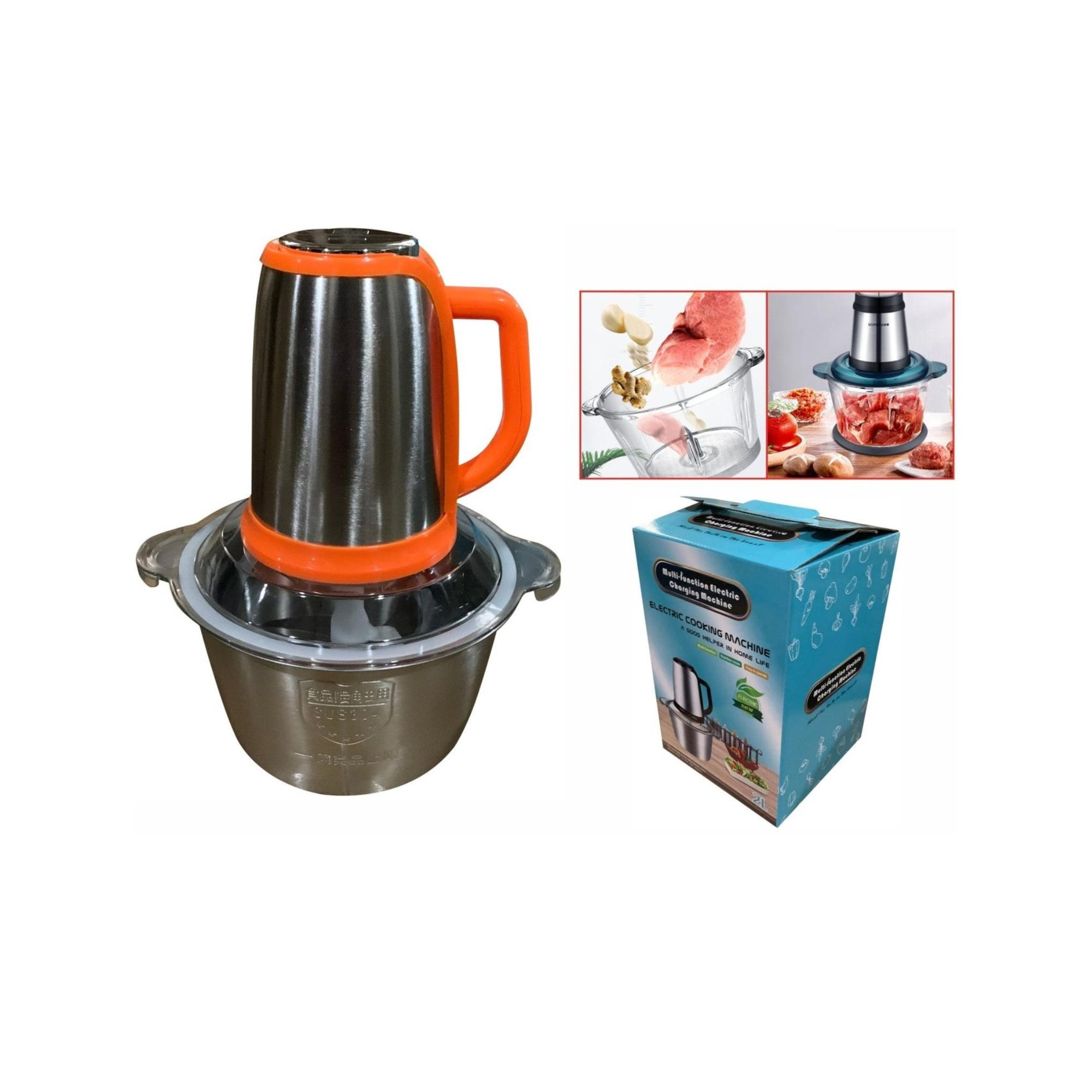 Procesador de Alimentos con Mango Ergonómico