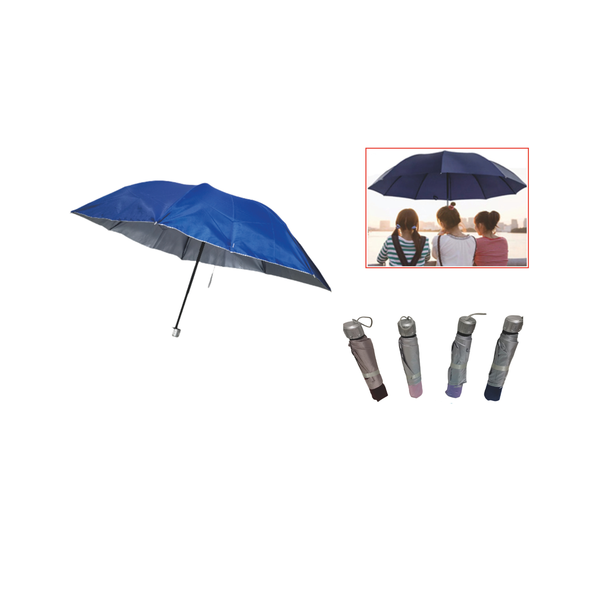 Paraguas Plegable Automático 53CM