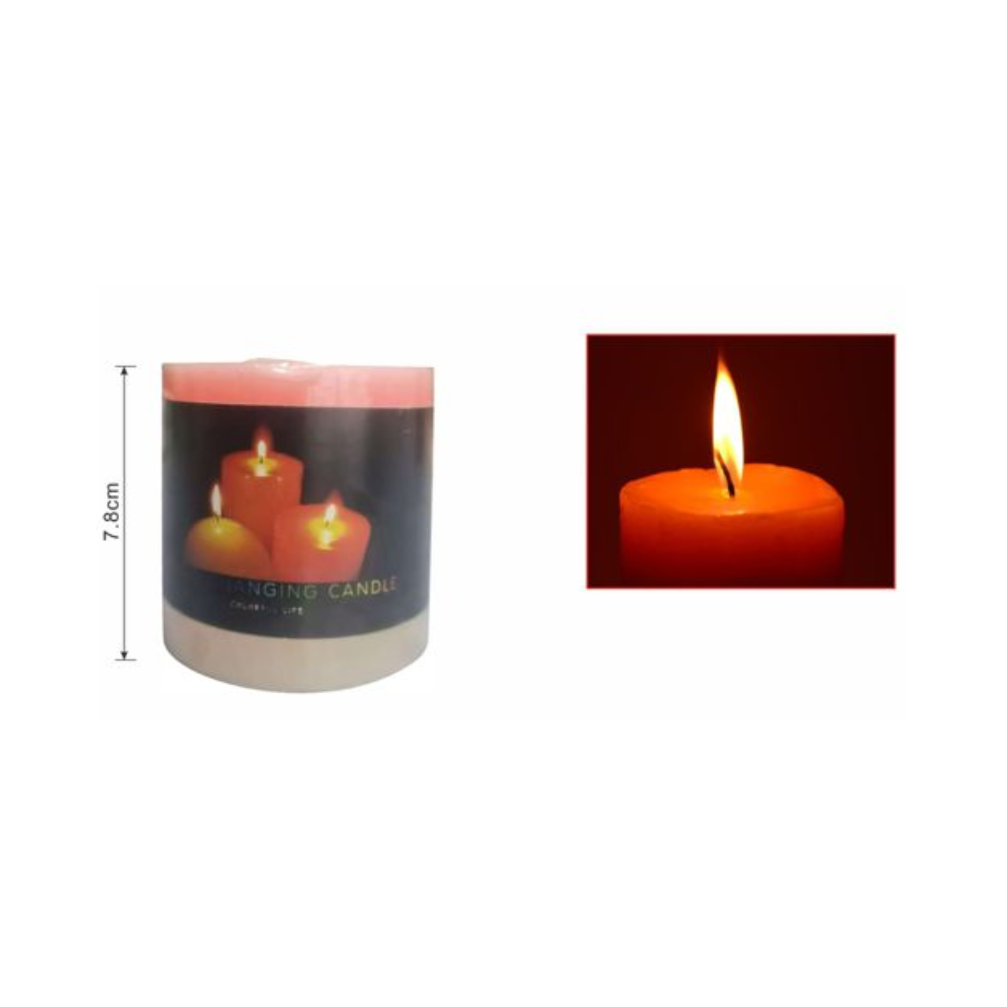 🕯️ Vela LED Aromática - 7.8 cm
