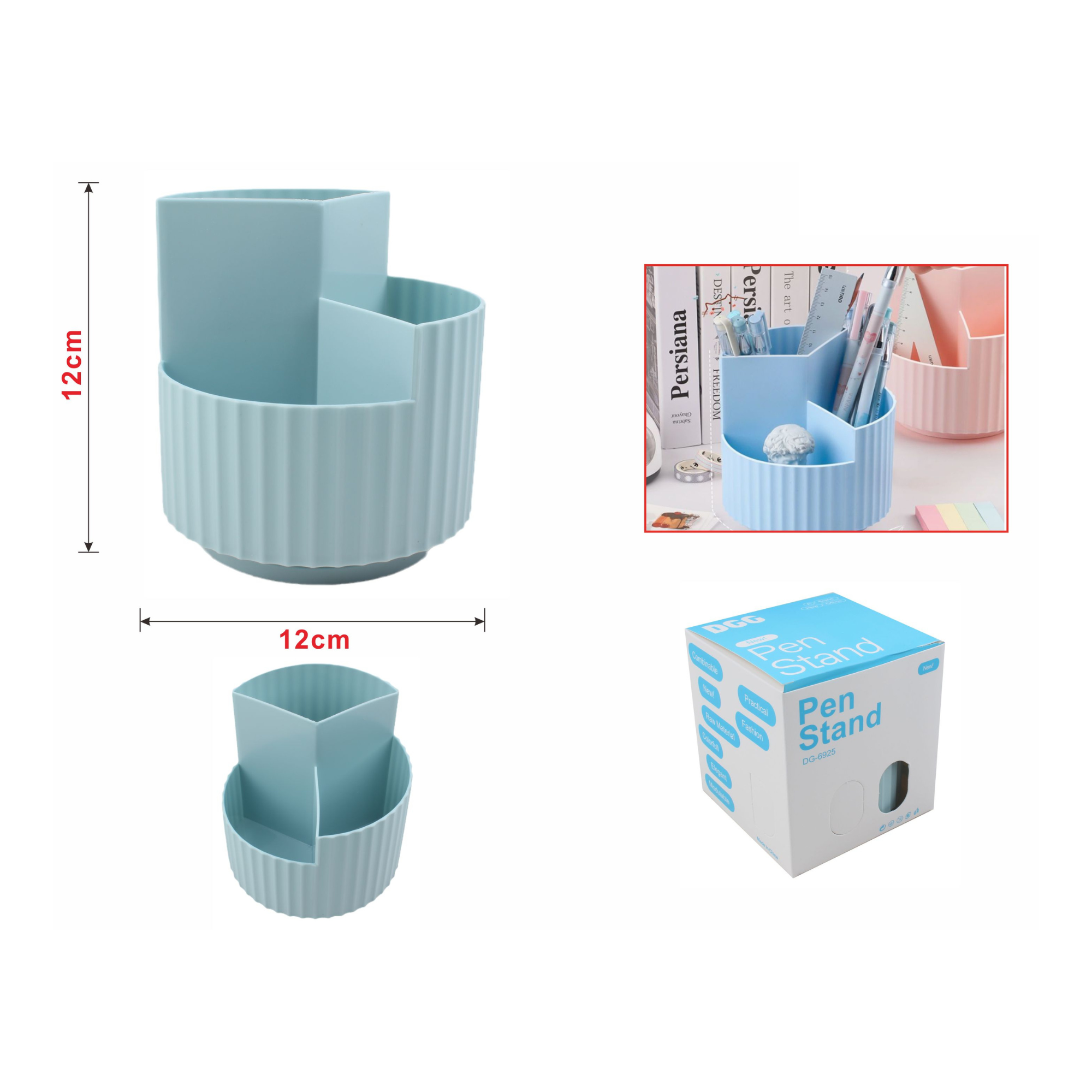 Organizador de Escritorio Multifuncional–Moderno y Práctico