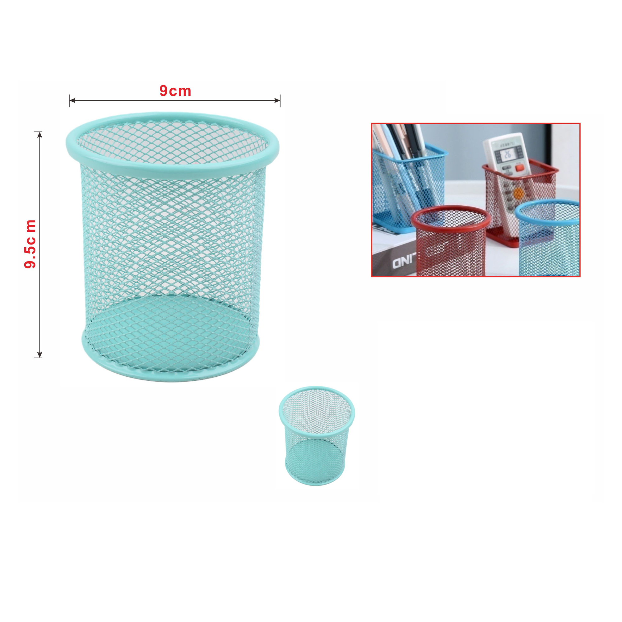 Portalápices Metálico– Clásico y Resistente