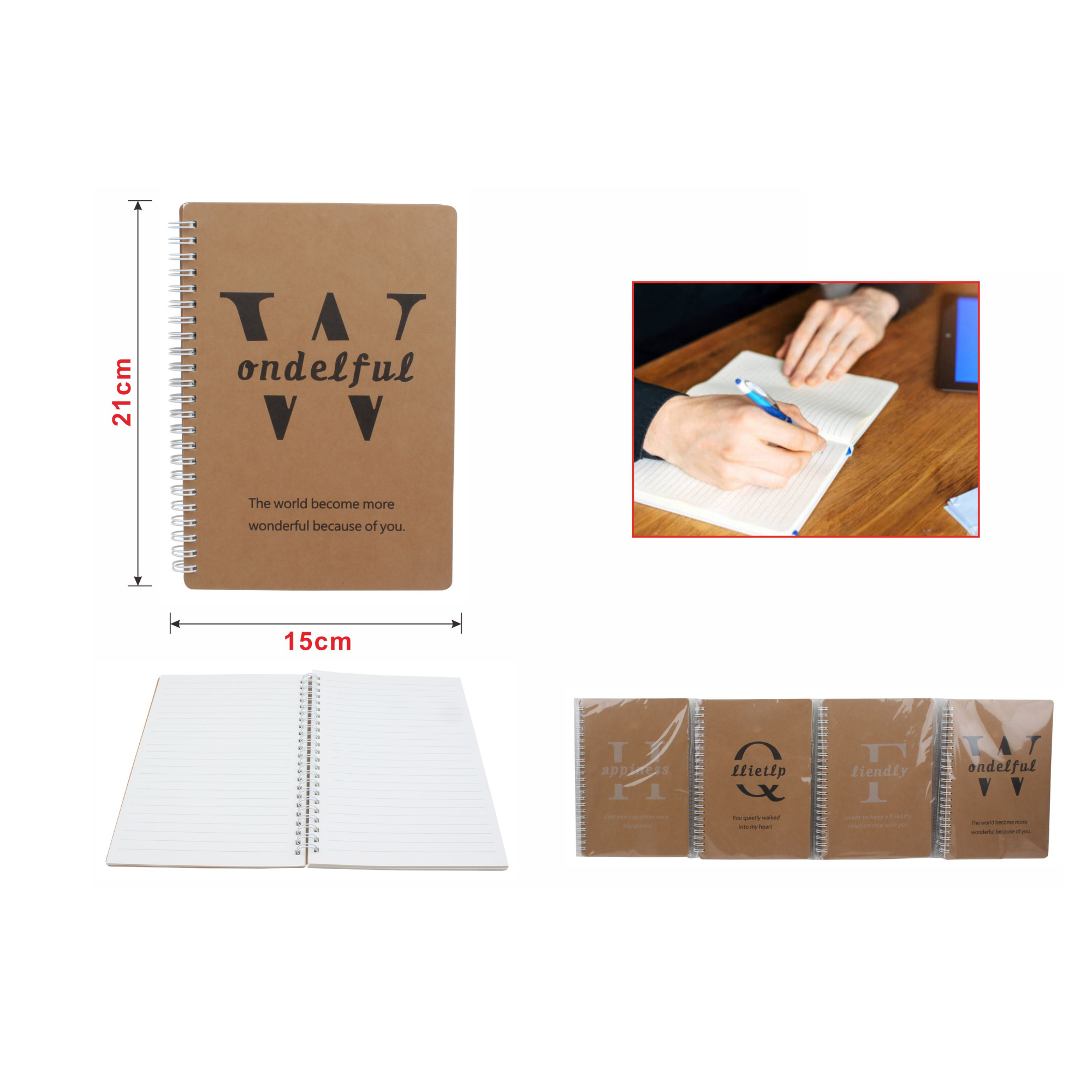 Cuaderno Ecológico con Espiral