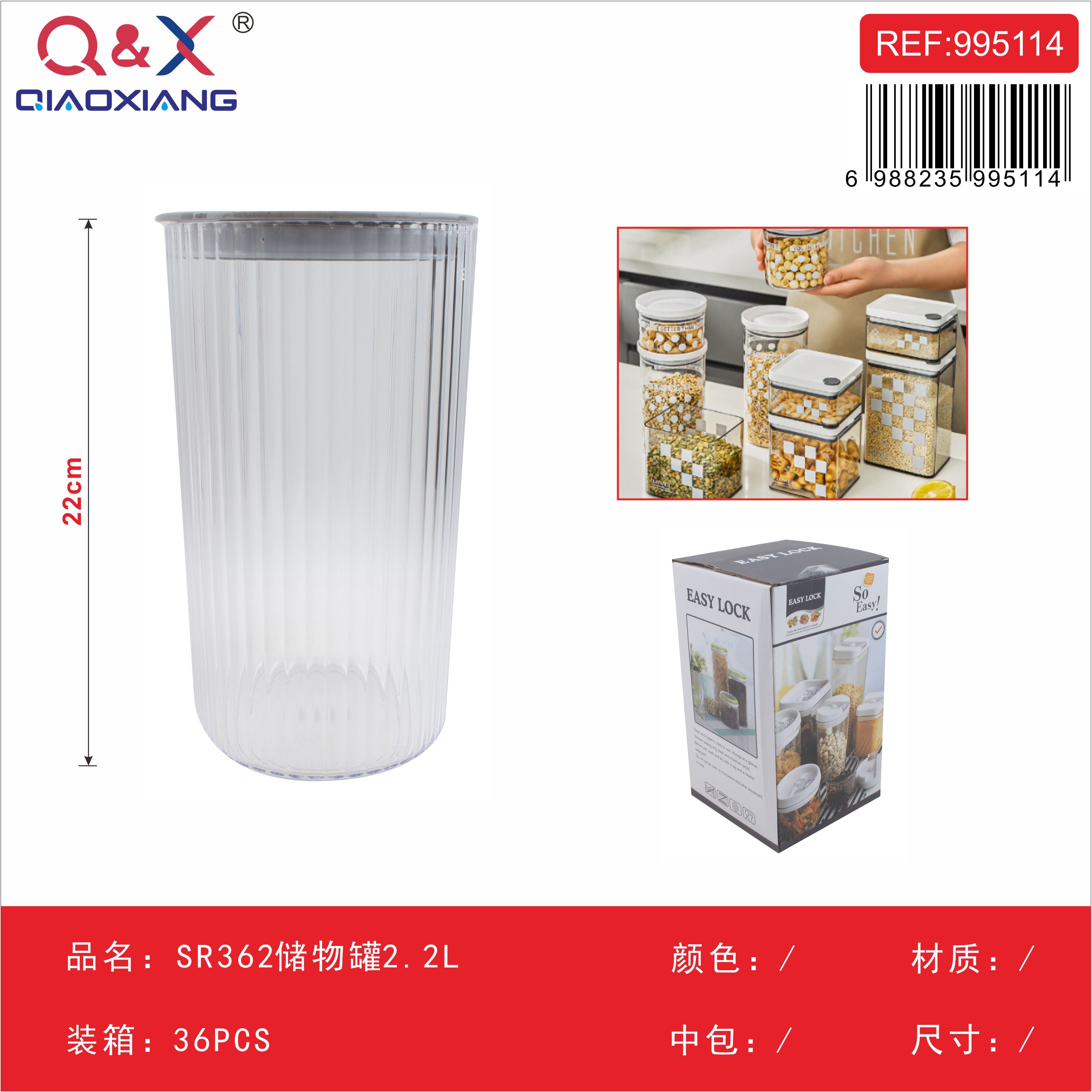 Frasco almacenamiento hermético SR 362 2.2 L