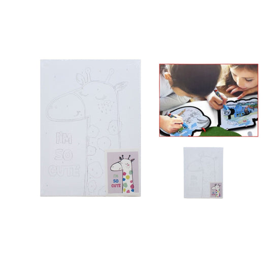 Cuadro De Pintura Al ¨®leo Digital 15*20Cm Con Pincel Y Pintura. - Q&X