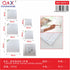 Set de marcos de lienzo 5 piezas (20×20 / 30×30 / 40×40 / 50×50 / 60×60)