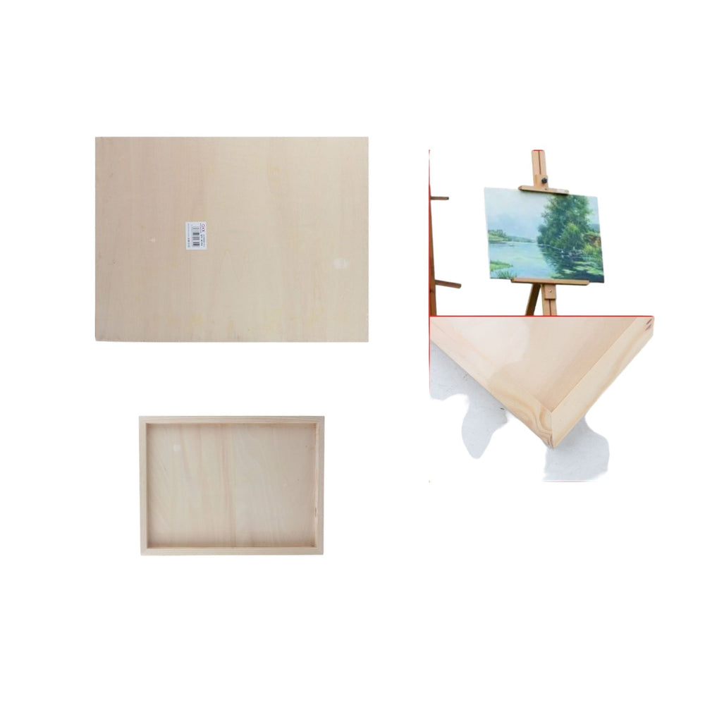 Cuadro De Madera Para Pintar 20*25Cm - Q&X