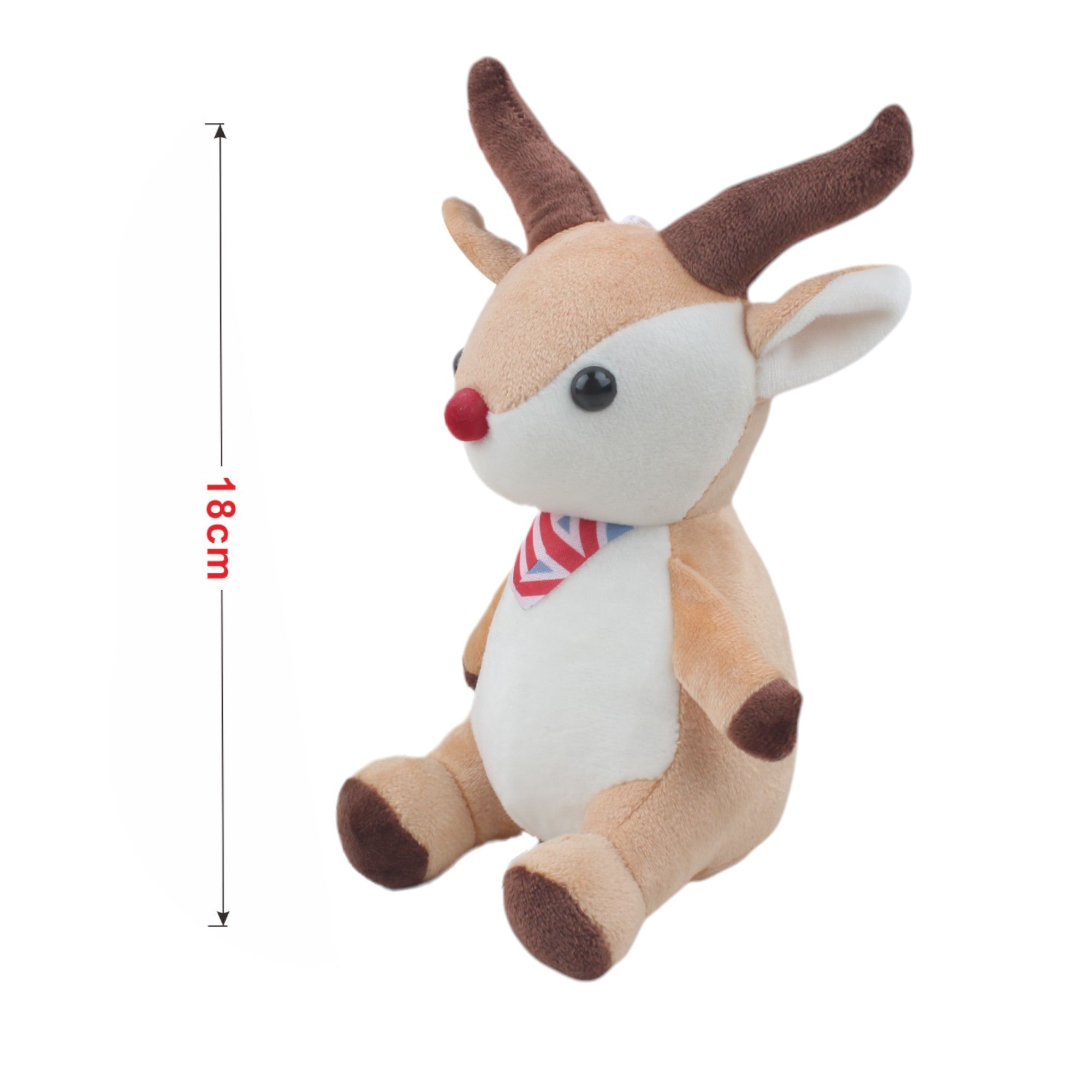 Peluche de Reno Sentado