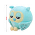 Búho de Peluche Azul Claro 