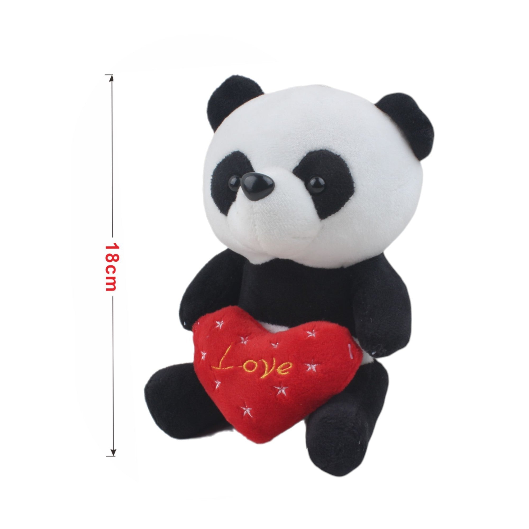 Panda de Peluche con Corazón