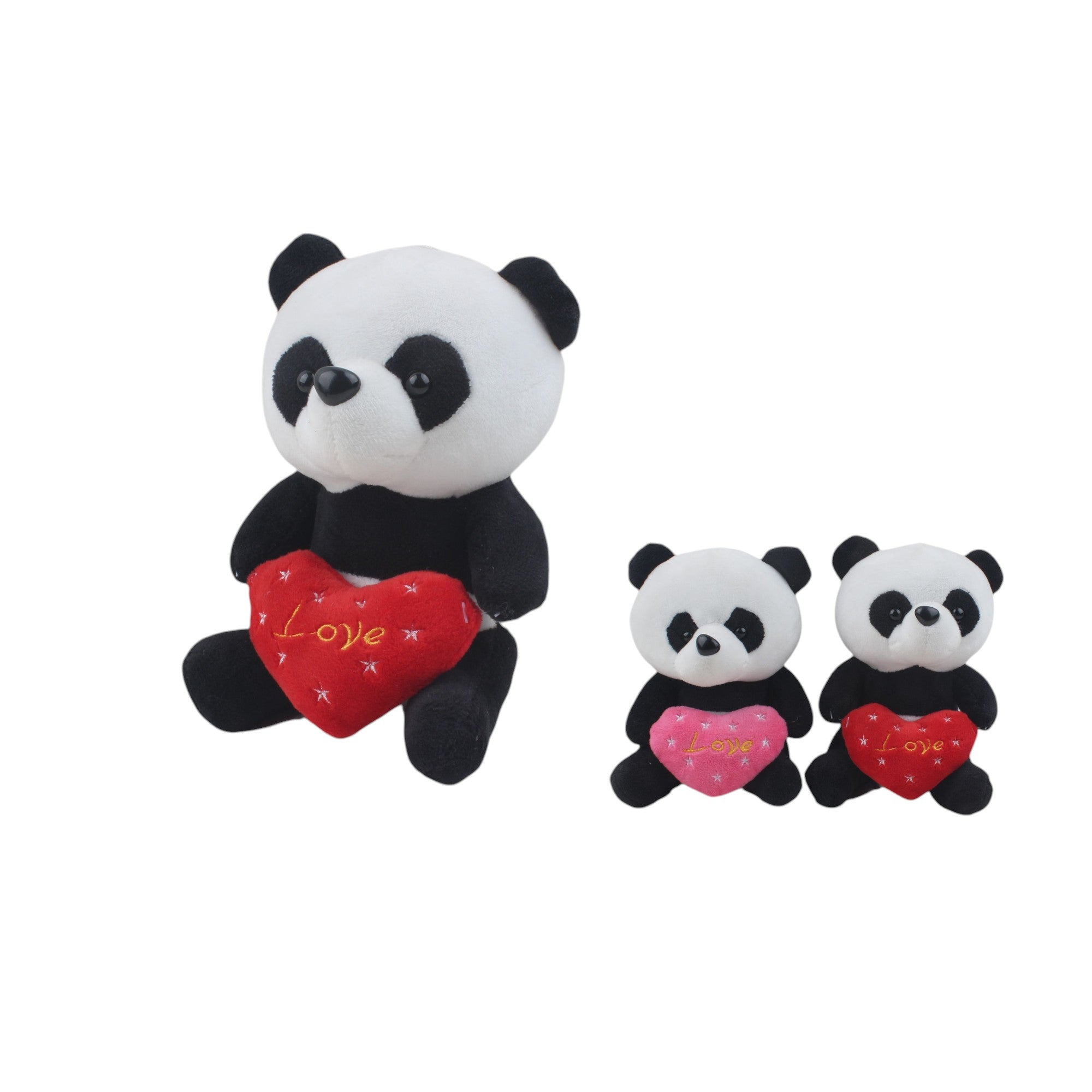 Panda de Peluche con Corazón