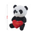 Panda de Peluche con Corazón