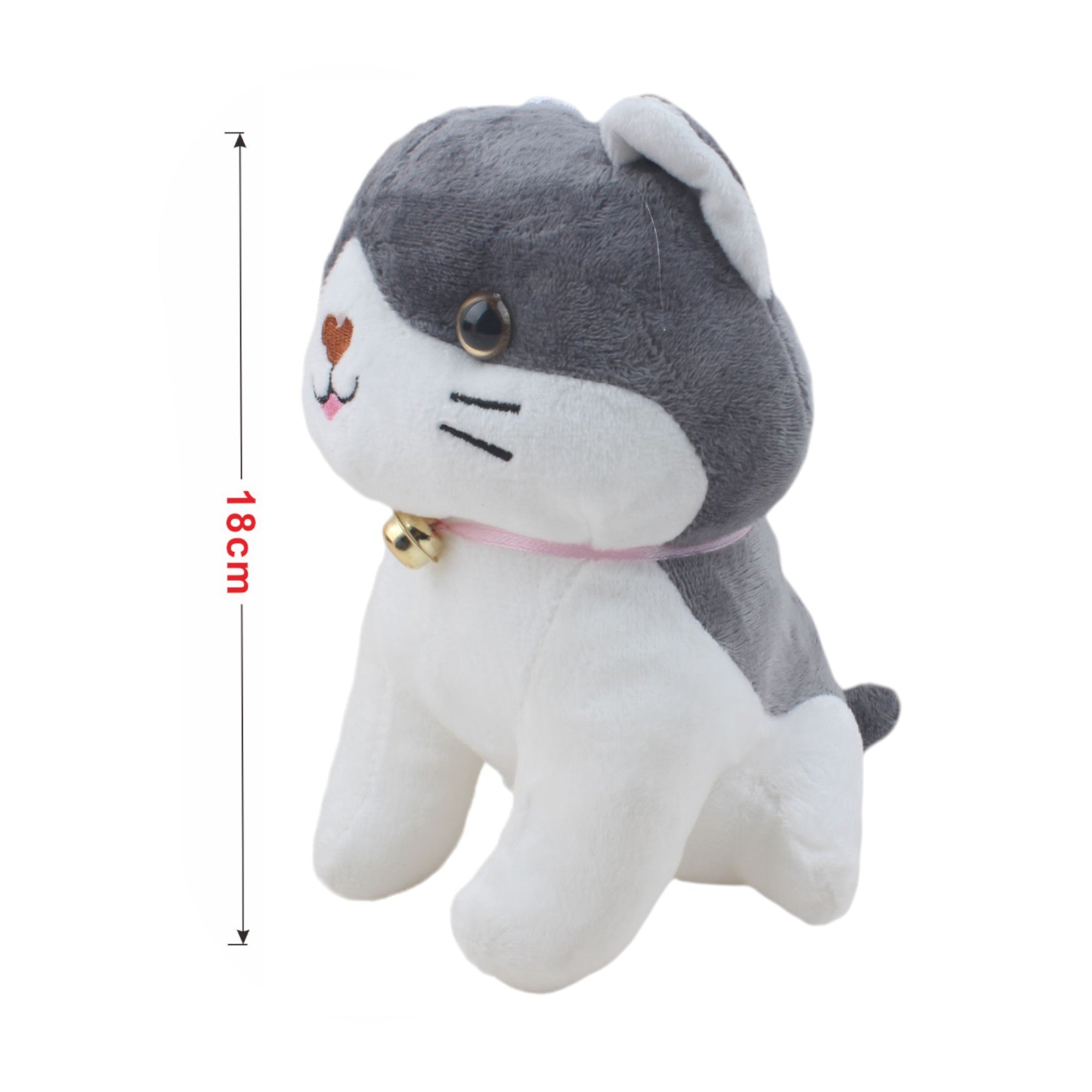 Gato de Peluche con Cascabel